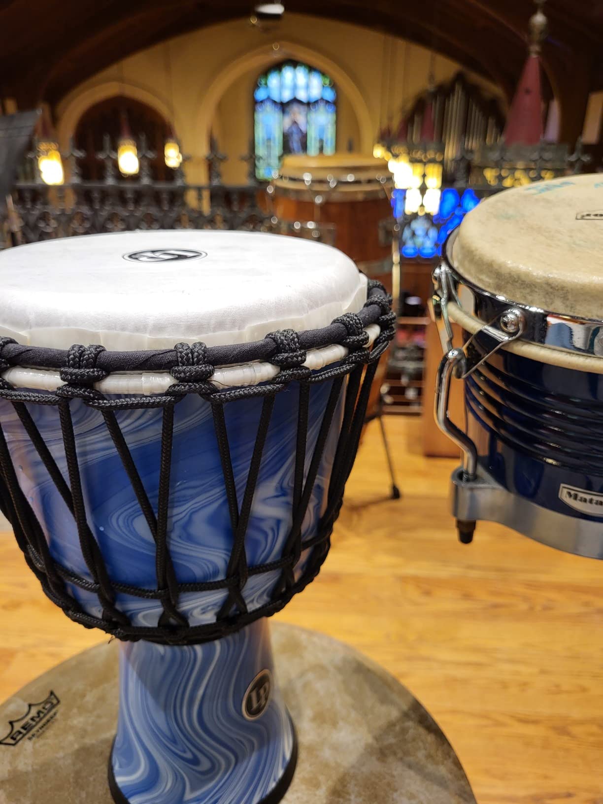Latin Percussion World Collection Circle Djembe, Black, 10-Inch (LP2010-BK) customer photo 2