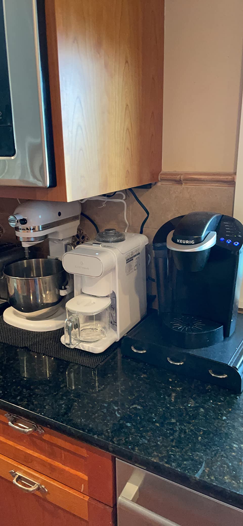 ChefWave Milkmade 6-in-1 Plant-Based Milk Maker (White) | No soaking required, auto-clean function, delay start, glass pitcher included, 10 oz and 20 oz batches customer photo 2