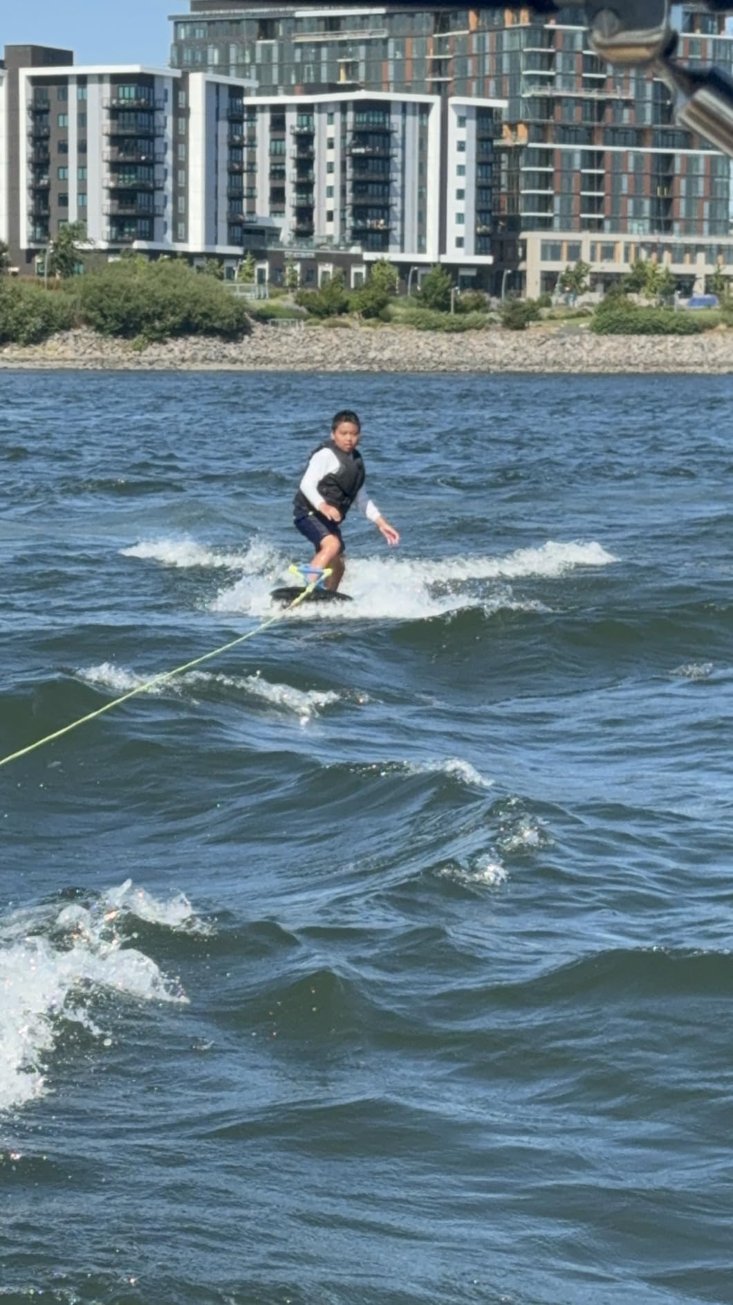 You Got This 260 Board and Handle Combo with EVA Foam Padding, All-in-One Kneeboard, Wakeboard, Wakeskate, and Wakesurf Board for Kids, Teens, and Adults customer photo 2