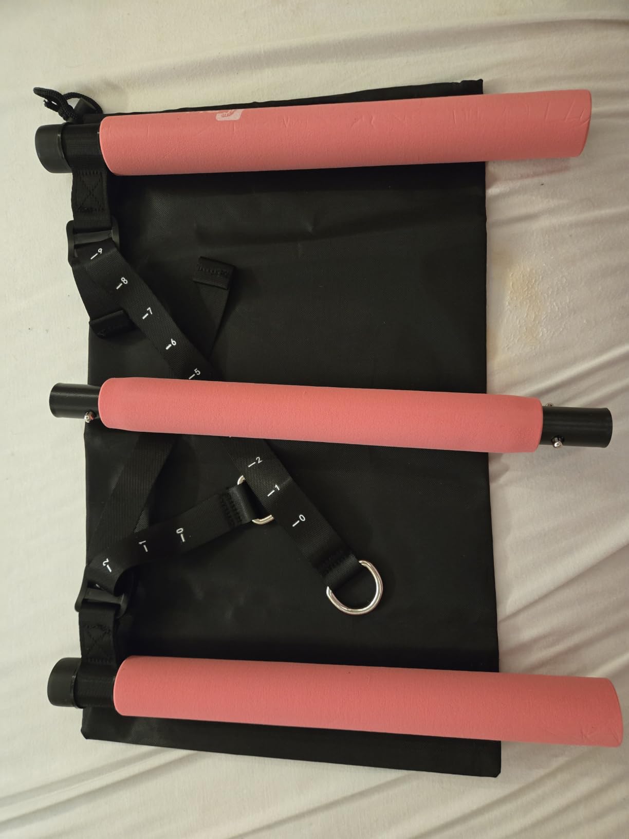 Bbtops Pilates Bar Kit with Resistance Bands, Pilates Bar with Stackable Bands Workout Equipment for Legs, Hip, Waist and Arm, Exercise Fitness Equipment for Women & Men Home Gym Yoga Pilates customer photo 2