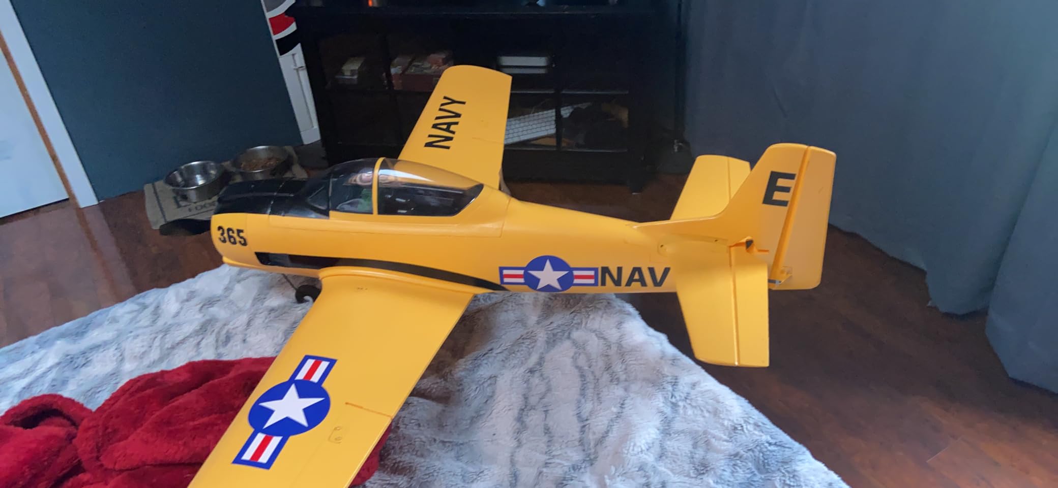 E-flite RC Airplane T-28 Trojan 1.1m BNF Basic Transmitter Battery and Charger not Included with AS3X and Safe Select EFL08250 customer photo 2