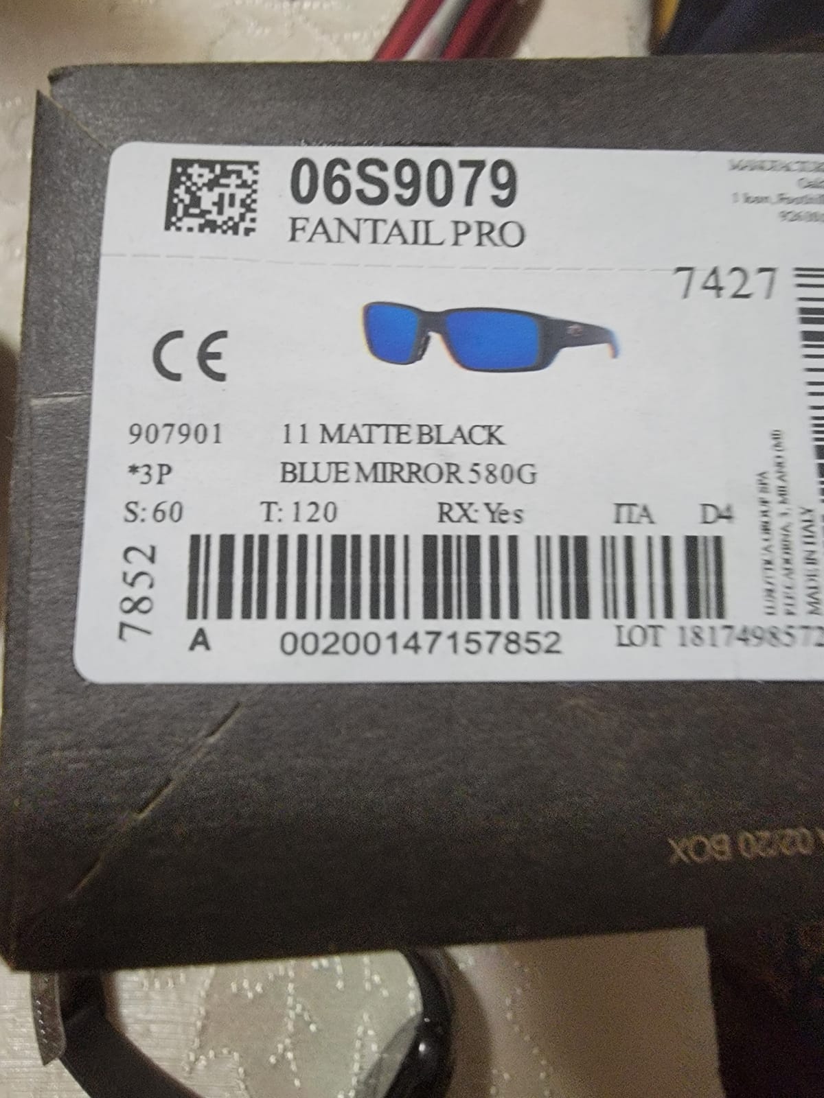 Costa Del Mar Sunglasses for Men-Fantail PRO Mens Polarized Sunglasses 580G customer photo 2