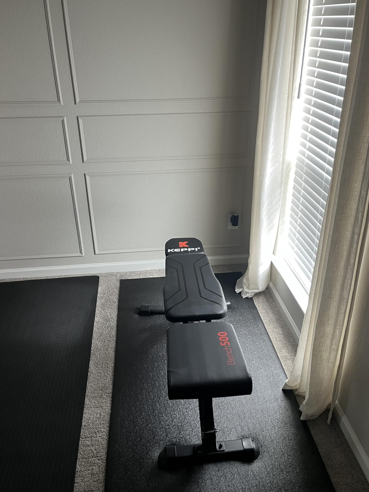 Keppi Weight Bench 900Lb, Adjustable Foldable Sturdy Bench for Home Gym customer photo 1