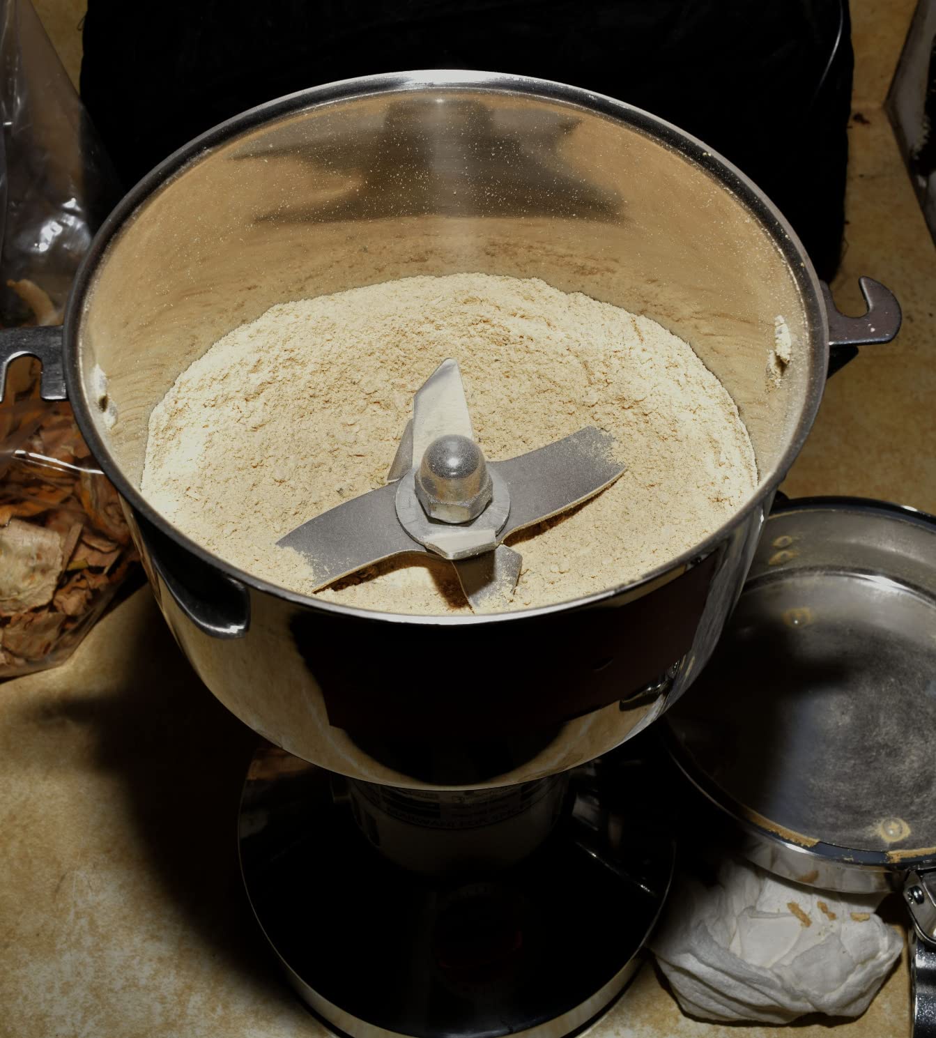 Grain Mill Grinder 750g High Speed Electric Stainless Steel Grinder Cereals Corn Flour Pulverizer Powder Machine customer photo 1