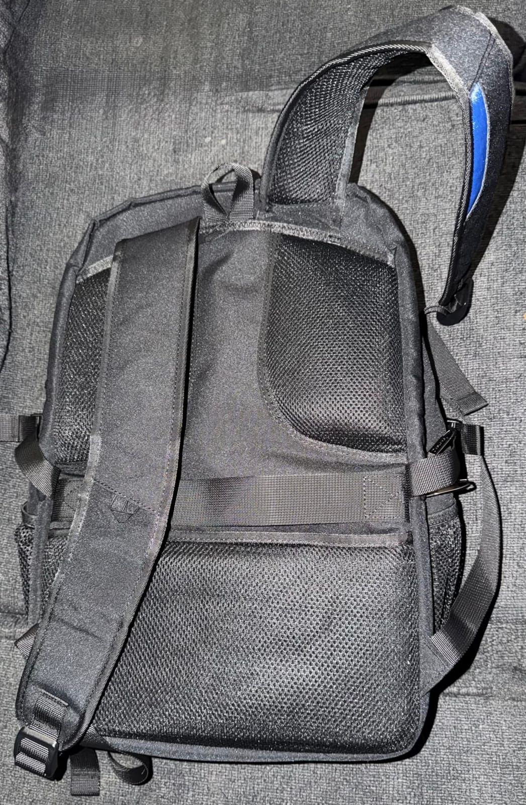 DUSLANG 17 Inch Laptop Backpack for Travel Water Resistant College Backpack for Men/Women Laptop Bag with USB Charging Port, Black customer photo 1