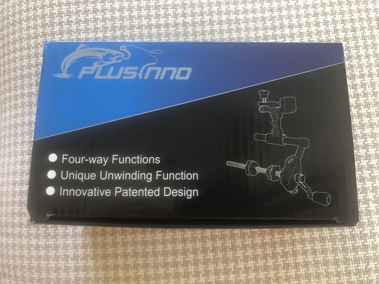PLUSINNO Fishing Line Spooler For Fishing Reels, Fishing Gear And Equipment Gift For men With Unwinding Function Versatile for Thick & Thin Rods, Works with Spinning Reel, Cast Reel Without Line Twist customer photo 2