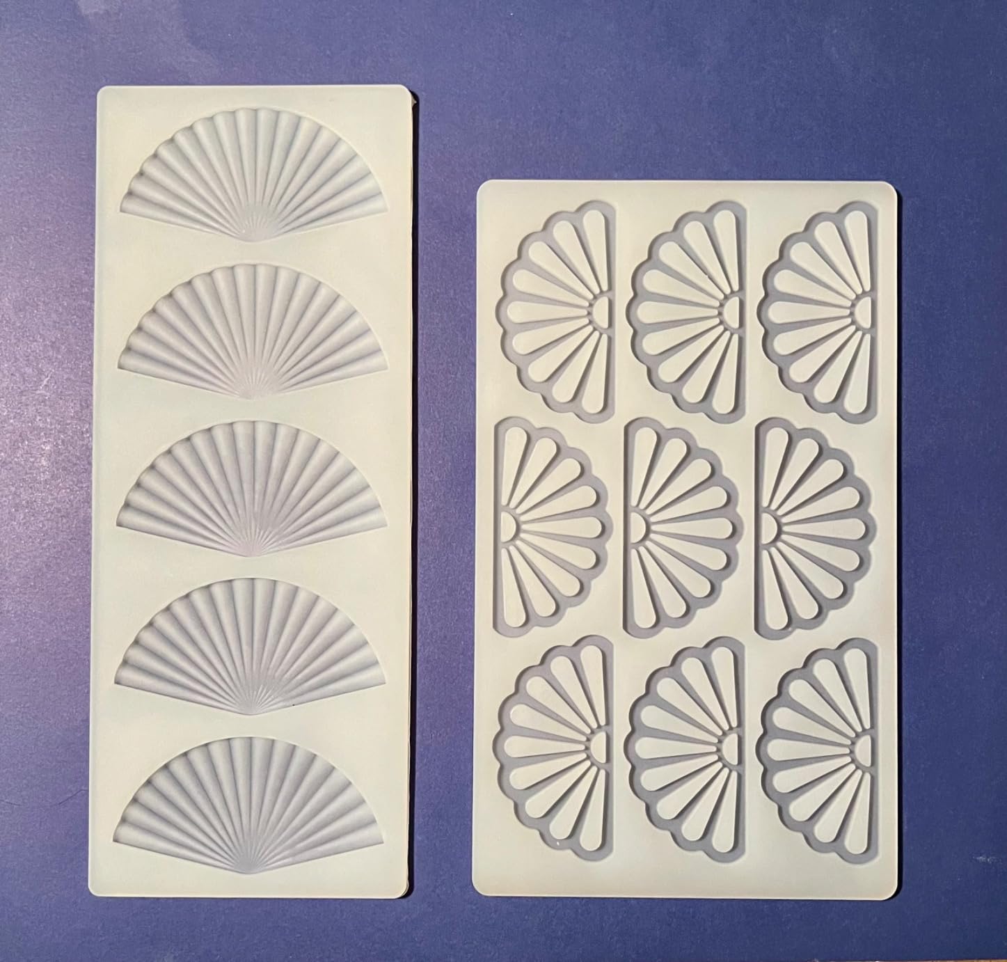 Rolin Roly 2Pcs Geometric Resin Molds Crystal Silicone Mold Gem Stone Casting Jewelry Mould Reusable Irregular Epoxy Moulds DIY Craft Making Pendant Decoration Home customer photo 1