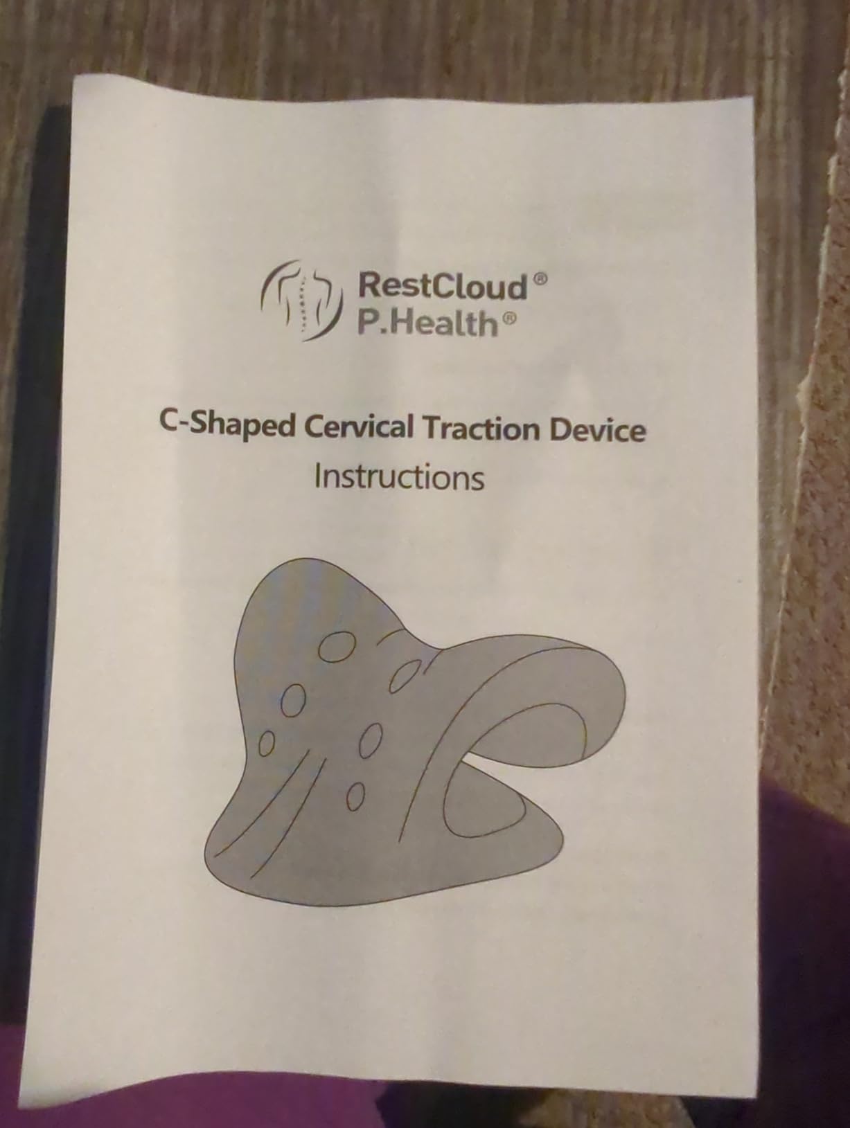 RESTCLOUD Neck and Shoulder Relaxer, Cervical Traction Device for TMJ Pain Relief and Cervical Spine Alignment, Chiropractic Pillow, Neck Stretcher (Black) customer photo 2