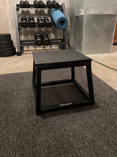 Retrospec Leap Plyo Box Jump Platforms for Home Gym Plyometric Jumping, Strength Training & Jump Box Exercise for Men and Women customer photo 2