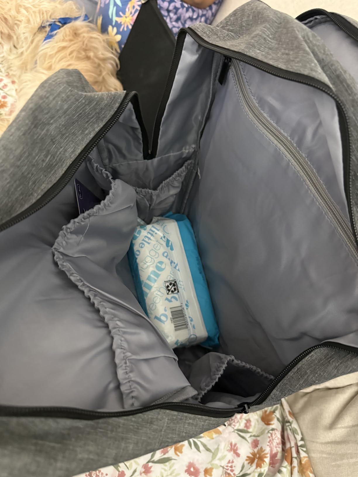 Pillani Baby Diaper Bag Backpack - Baby Bag for Girls & Boys, Large Waterproof Diaper Backpack - Baby Shower Gifts for Boys & Registry Must Haves - Travel Diaper Bags with Changing Pad - Newborn Stuff customer photo 2