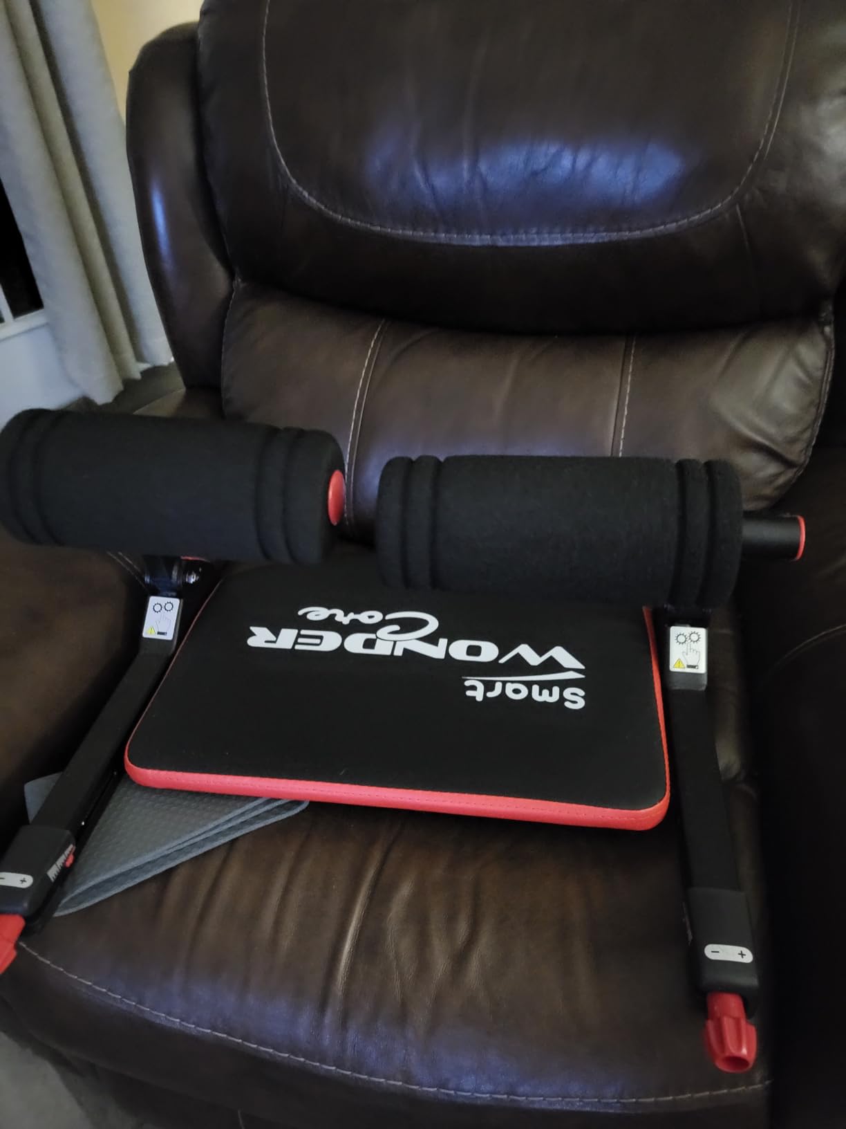 Wonder Core Smart, Ab Machine, Ab Workout Equipment, Sit Up Machine & Exercise Equipment, Ab Crunch Machine for Stomach Workout, Ab Core Trainer Abdominal Machine for Home Gym customer photo 1