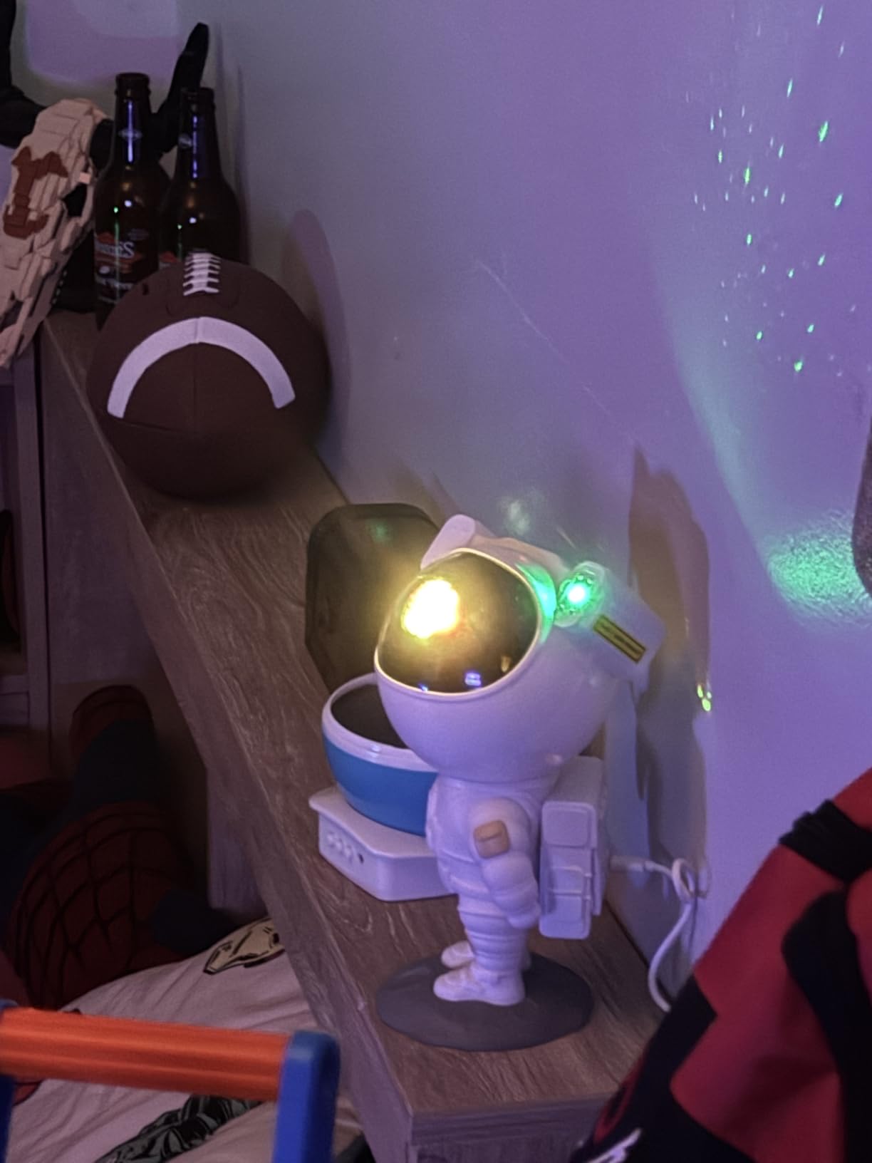 Star Projector Galaxy Night Light - Astronaut Space Projector, Starry Nebula Ceiling LED Lamp with Timer and Remote, Kids Room Decor Aesthetic customer photo 2