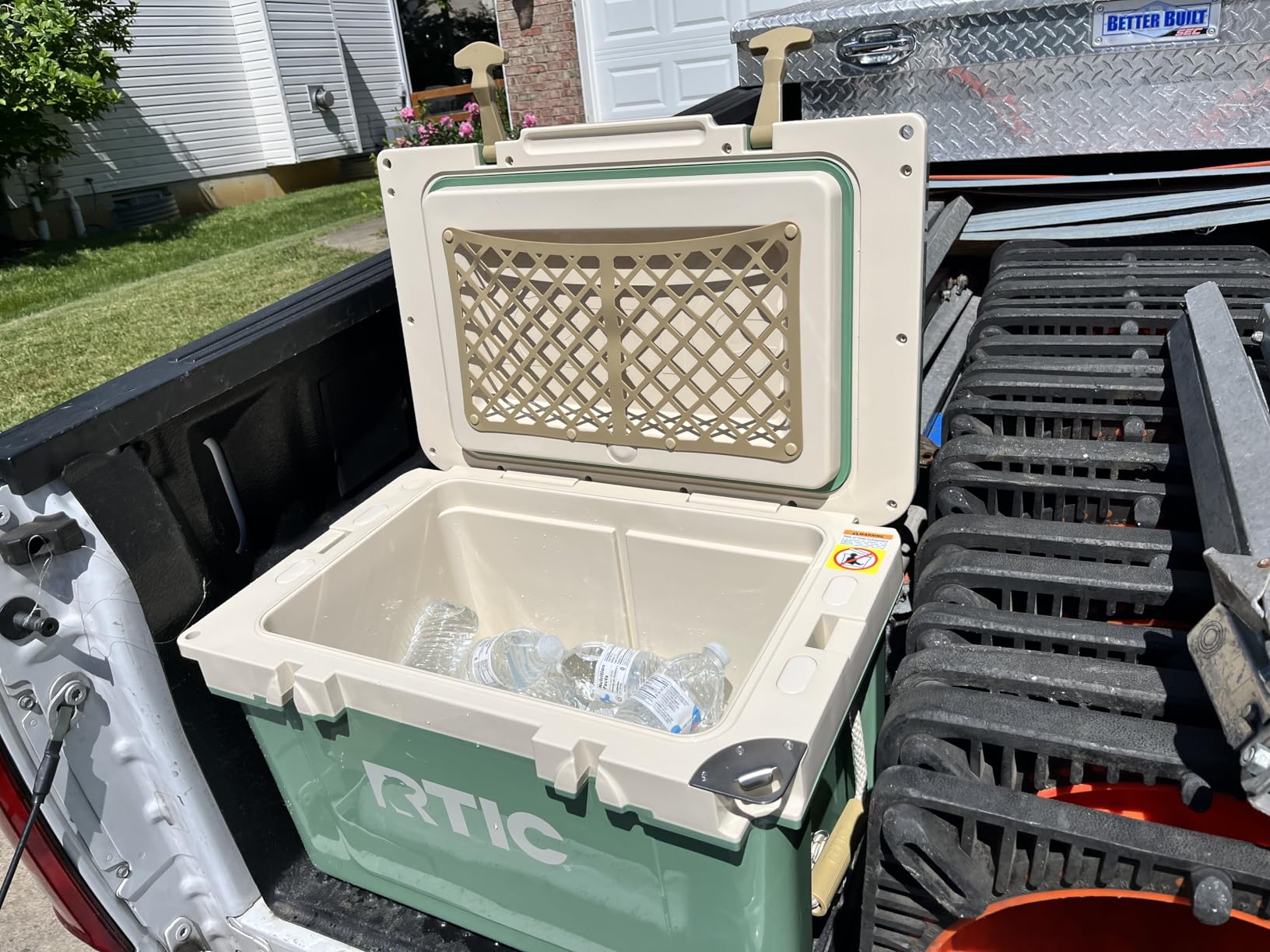RTIC 52 QT Ultra-Light Hard Cooler | Portable Ice Chest Box for Beach, Drink, Beverage, Camping, Picnic, Fishing, Boat, Barbecue, 30% Lighter Than Rotomolded customer photo 1