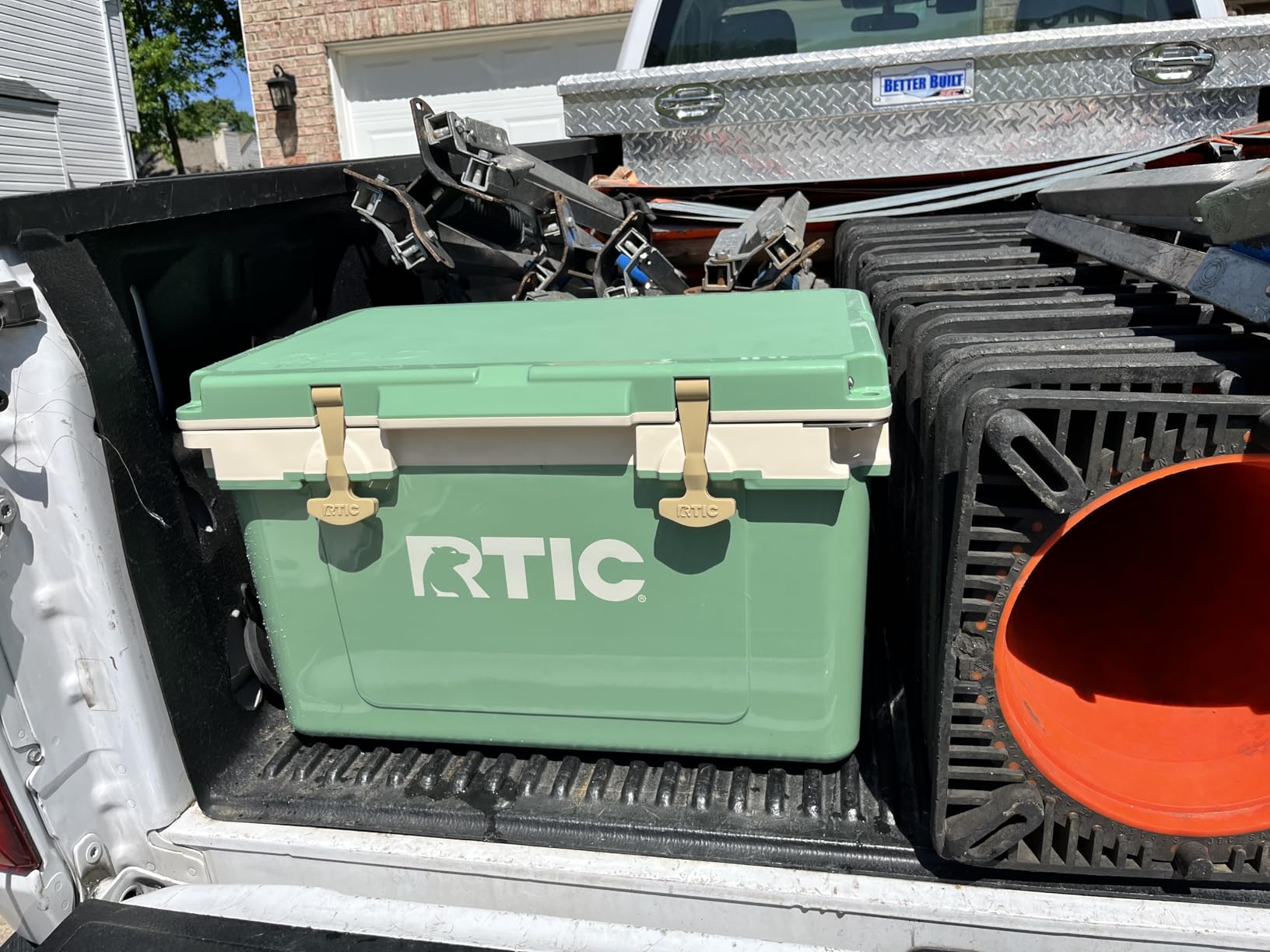 RTIC 52 QT Ultra-Light Hard Cooler | Portable Ice Chest Box for Beach, Drink, Beverage, Camping, Picnic, Fishing, Boat, Barbecue, 30% Lighter Than Rotomolded customer photo 2