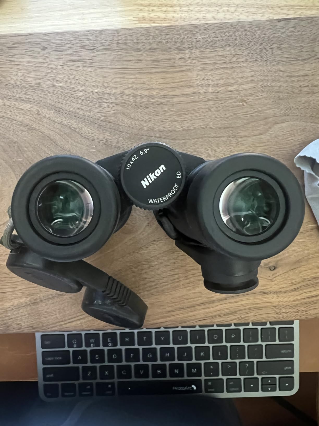 Nikon Monarch M7 10x42 Binoculars | Official Nikon USA Model | Wide field of view, locking diopter, waterproof, fogproof, ED glass, oil-phobic coating customer photo 2
