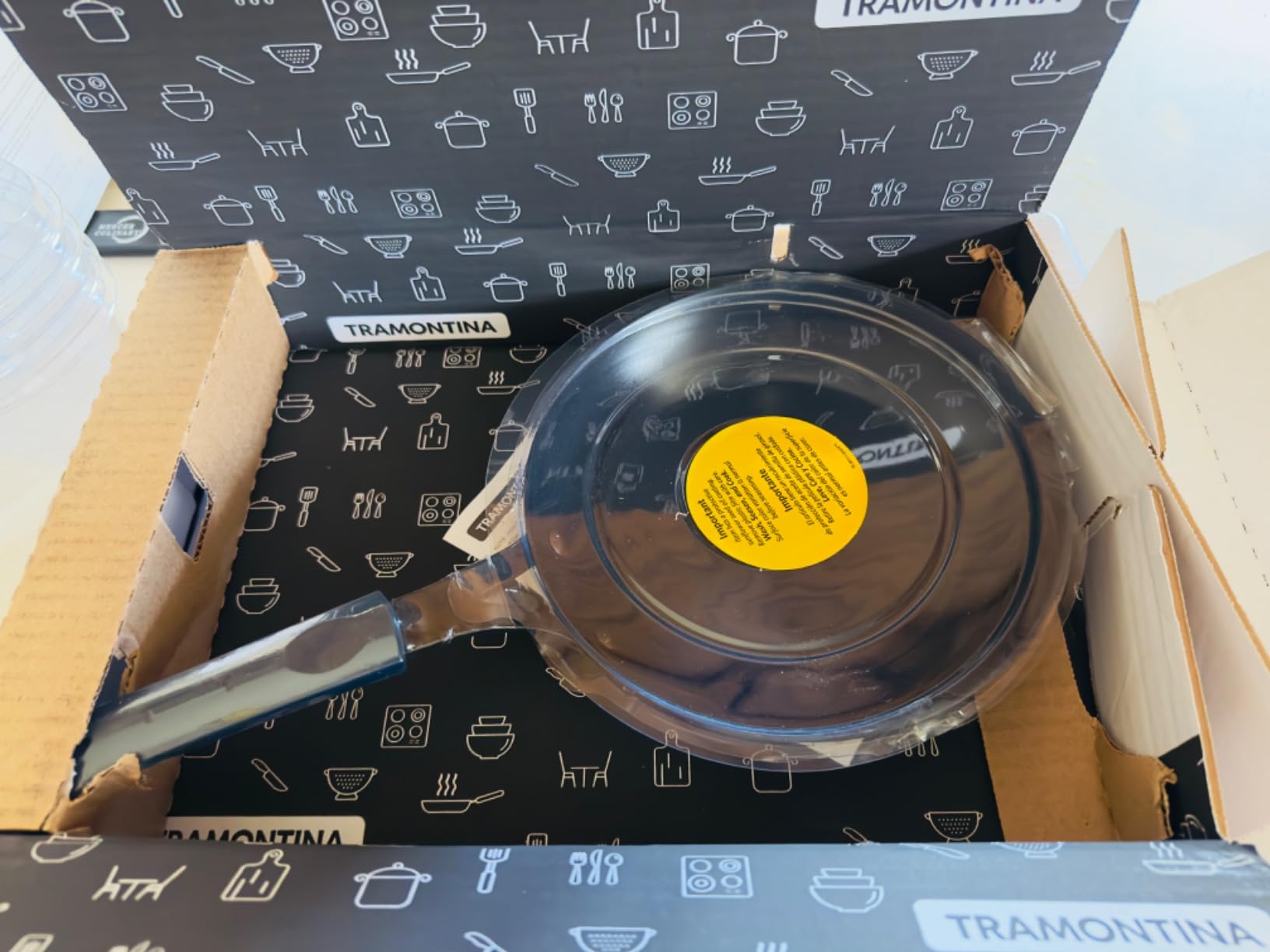 Tramontina Carbon Steel 10-Inch Frying Pan with Silicone Grip | Naturally Non Stick Skillet, Oven Safe customer photo 1