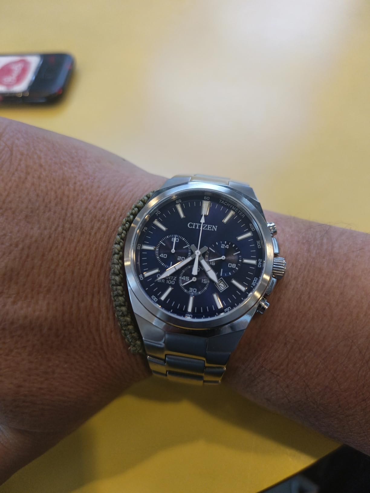 Citizen Quartz Mens Watch, Stainless Steel, Classic customer photo 2
