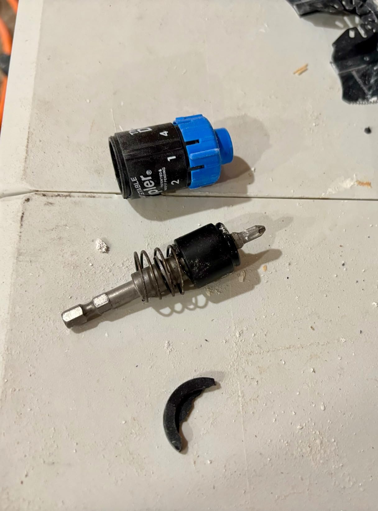 Adjustable DIMPLER - Drywall Bit & Screw Driving Attachment, Converts Drill and Impact drill into a Drywall and Deck Screw Gun, Magnetic Screw Holder for Fast and Precise screw Installation customer photo 1