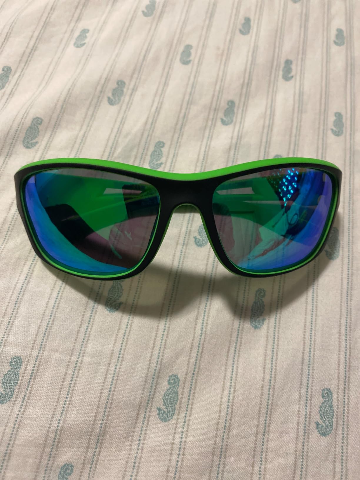 WEAROYO Polarized Sports Sunglasses Men Womens Fishing Running UV400 | Lightweight, Durable Frame, Tangle-free Design, Wraparound Shades, Rectangular Goggles, Hiking, Driving, Sun Glasses customer photo 1