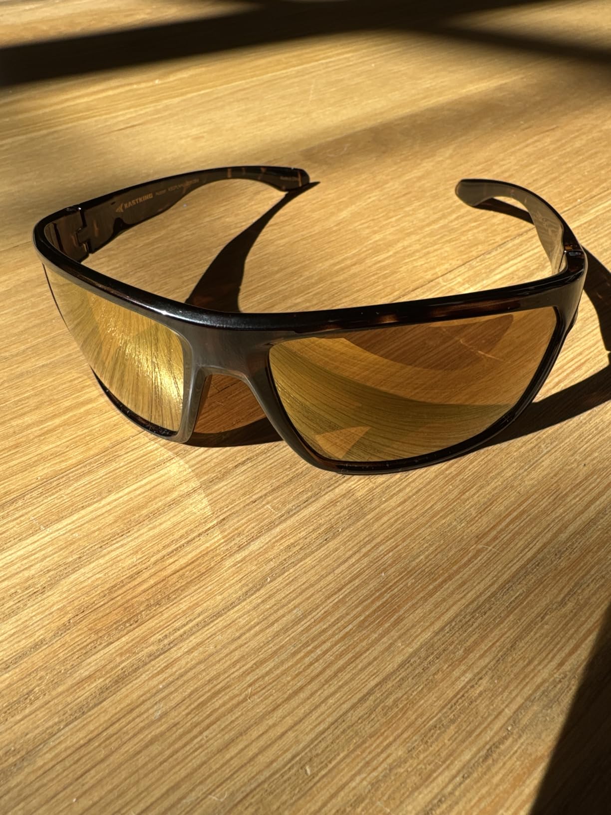 KastKing Huzzah Polarized Sport Sunglasses for Men and Women, Wrap Design | PuriVex Water & Salt Repellent, UV Protection, Lightweight, Durable, Ideal for Fishing Driving Cycling and Running customer photo 2