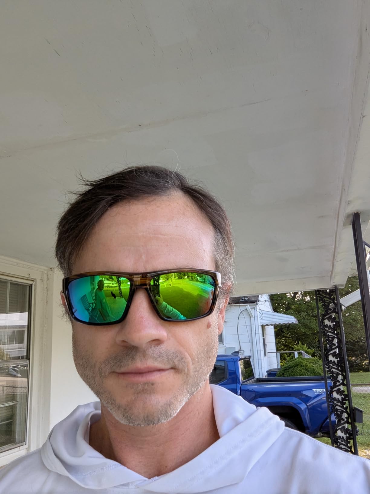 KastKing Huzzah Polarized Sport Sunglasses for Men and Women, Wrap Design - PuriVex Water & Salt Repellent, UV Protection, Lightweight, Durable, Ideal for Fishing Driving Cycling and Running customer photo 1