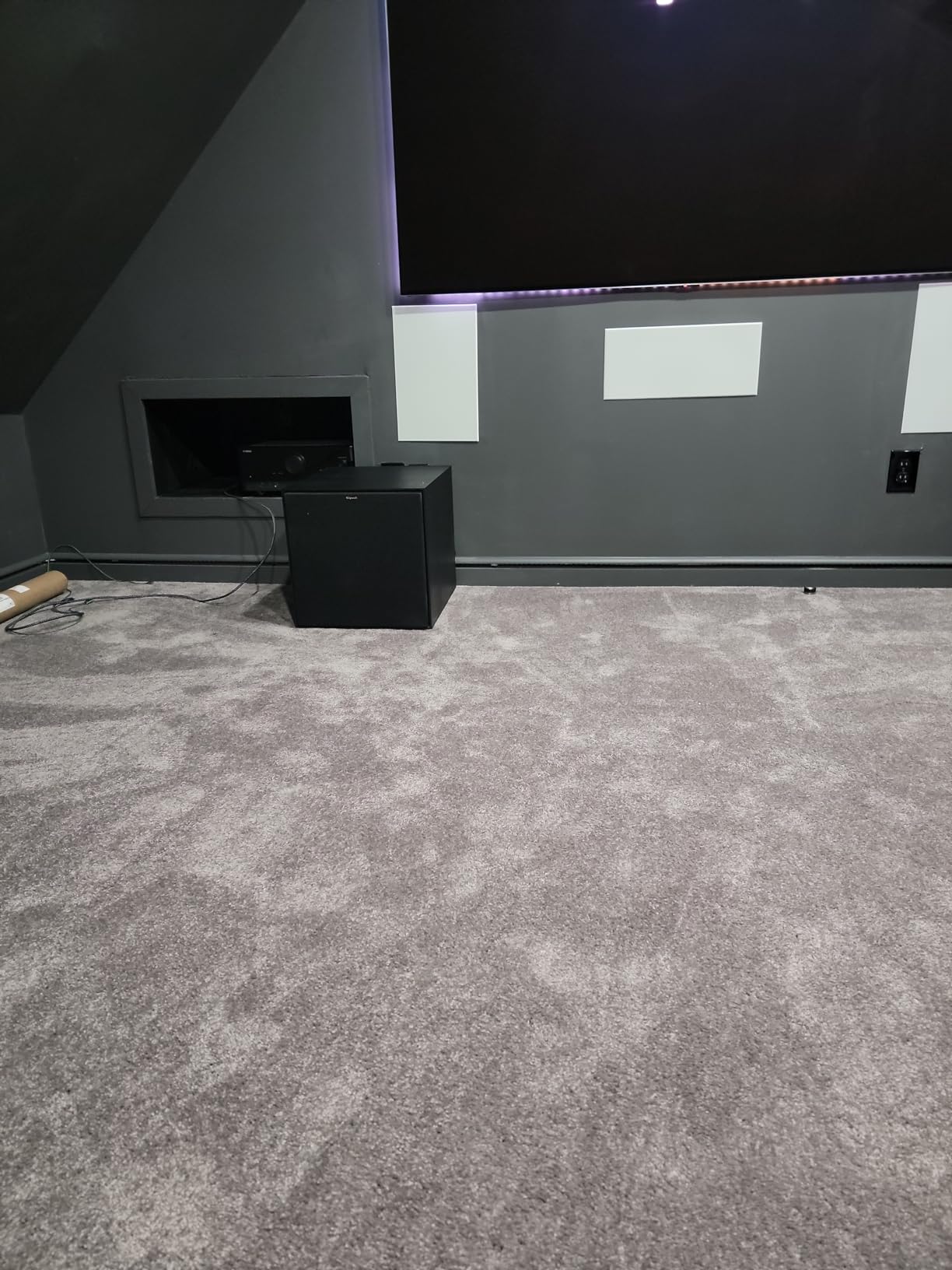 Klipsch Reference Front-Firing Subwoofer with revamped Spun-Copper thermoformed crystalline Polymer woofers customer photo 2
