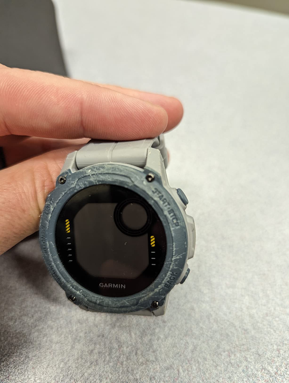 Garmin Descent G1, Rugged Dive Computer, Slate Gray | Incident detection customer photo 2