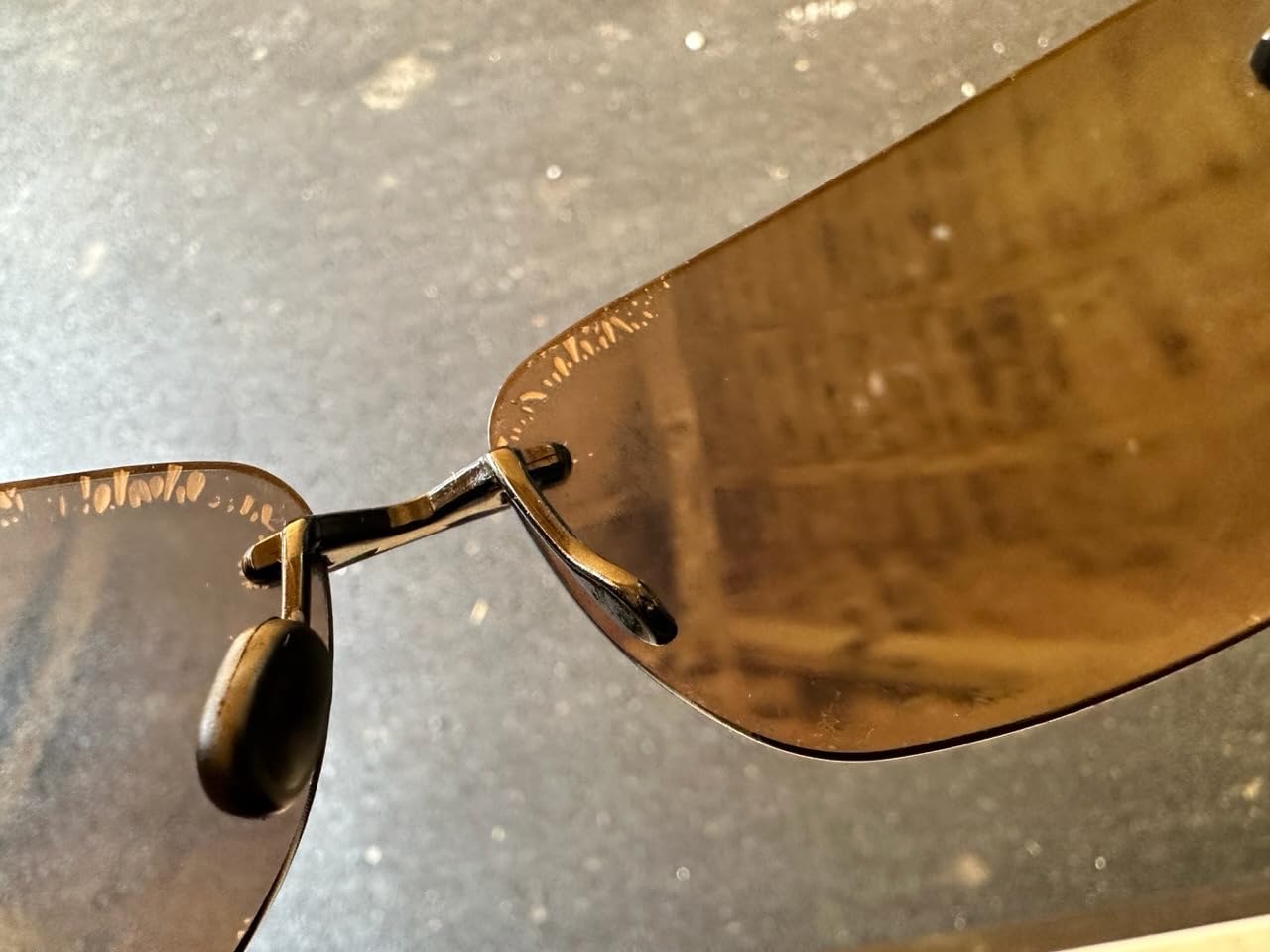 JULI Sports Sunglasses for Men Women Tr90 Rimless Frame for Running Fishing Golf Surf Driving MJ8009 customer photo 2