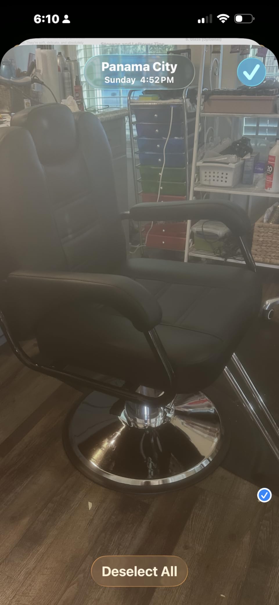 Artist hand Barbers Chairs, Heavy Duty Hydraulic Reclining Salon Chair | All Purpose, Extra Wide, Adjustable Height & Headrest, Beauty Salon & Spa Equipment for Hair Stylist, Barbers customer photo 2