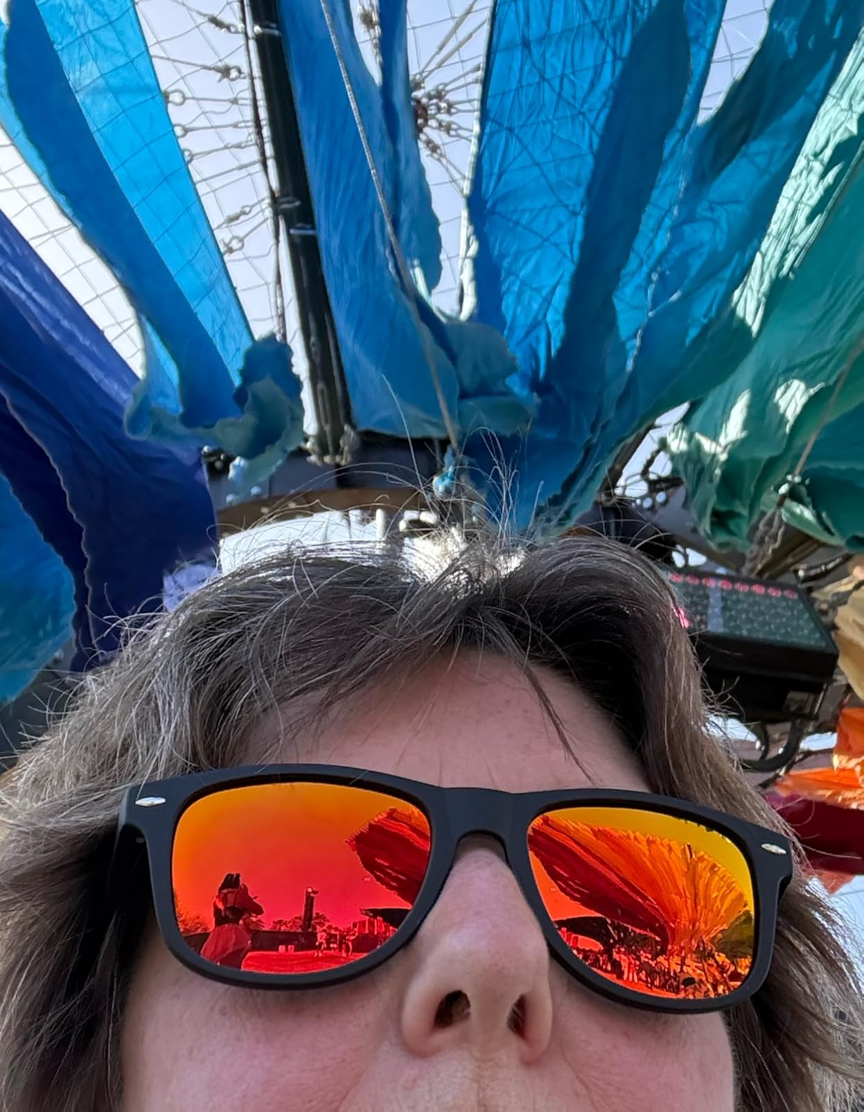 Polarized Sunglasses for Men and Women Matte Finish Sun Glasses Color Mirror Lens UV Blocking (3 Pack) customer photo 2