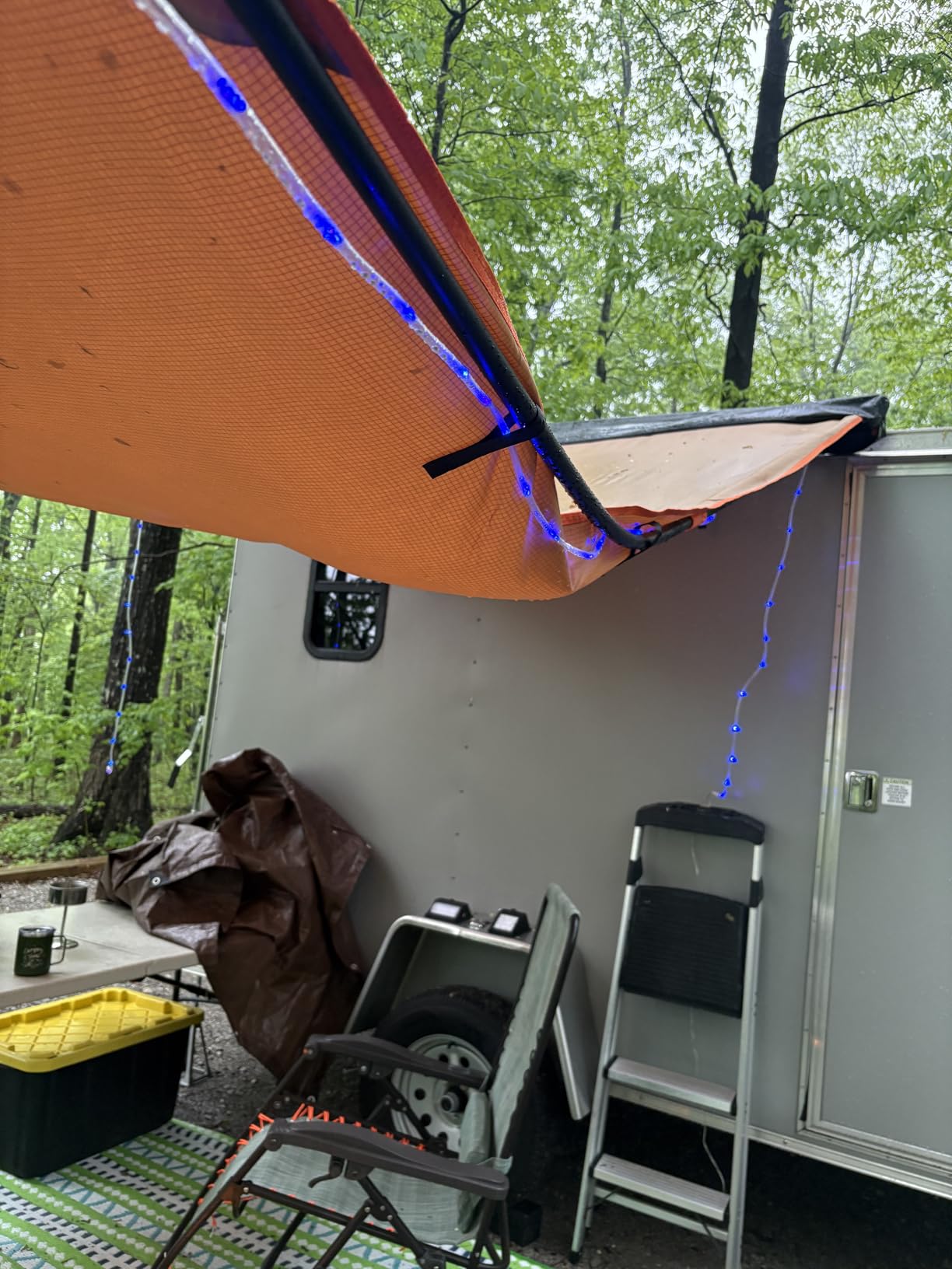 ALL-TOP Vehicle Awning 8.2'x10' Roof Rack Pull-Out Sun Shade UV50+, Weatherproof 4x4 Side Awning for Camping & Overland (Hardware Included) customer photo 2