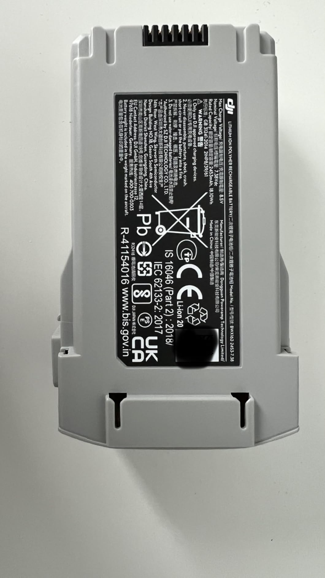 DJI Mini 4 Pro Mini 3 Series Intelligent Flight Battery Plus, Compatibility: DJI Mini 4 Pro, DJI Mini 3 Pro, DJI Mini 3 customer photo 1