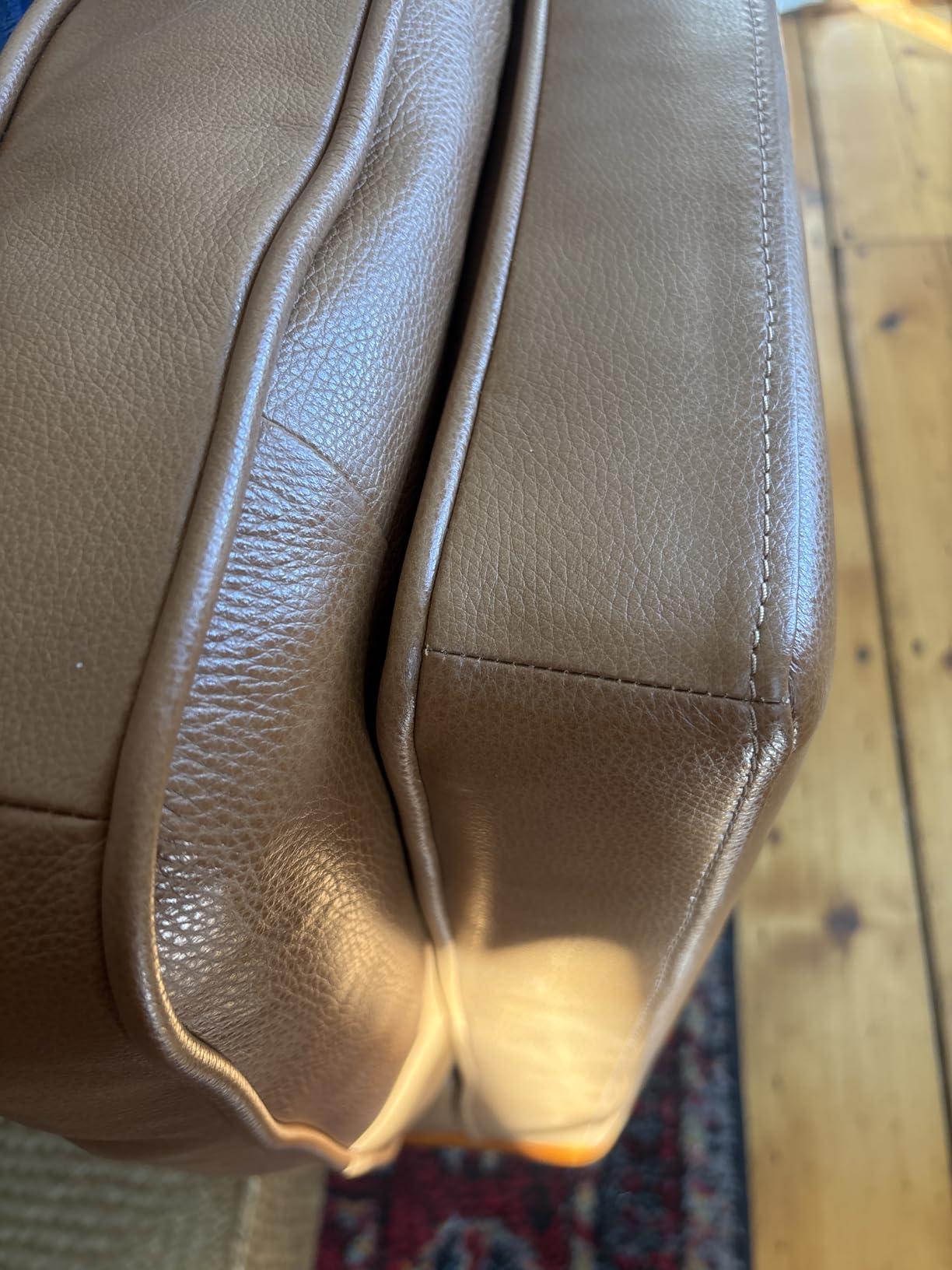 Valencia Artisan Full Leather Sofa 88