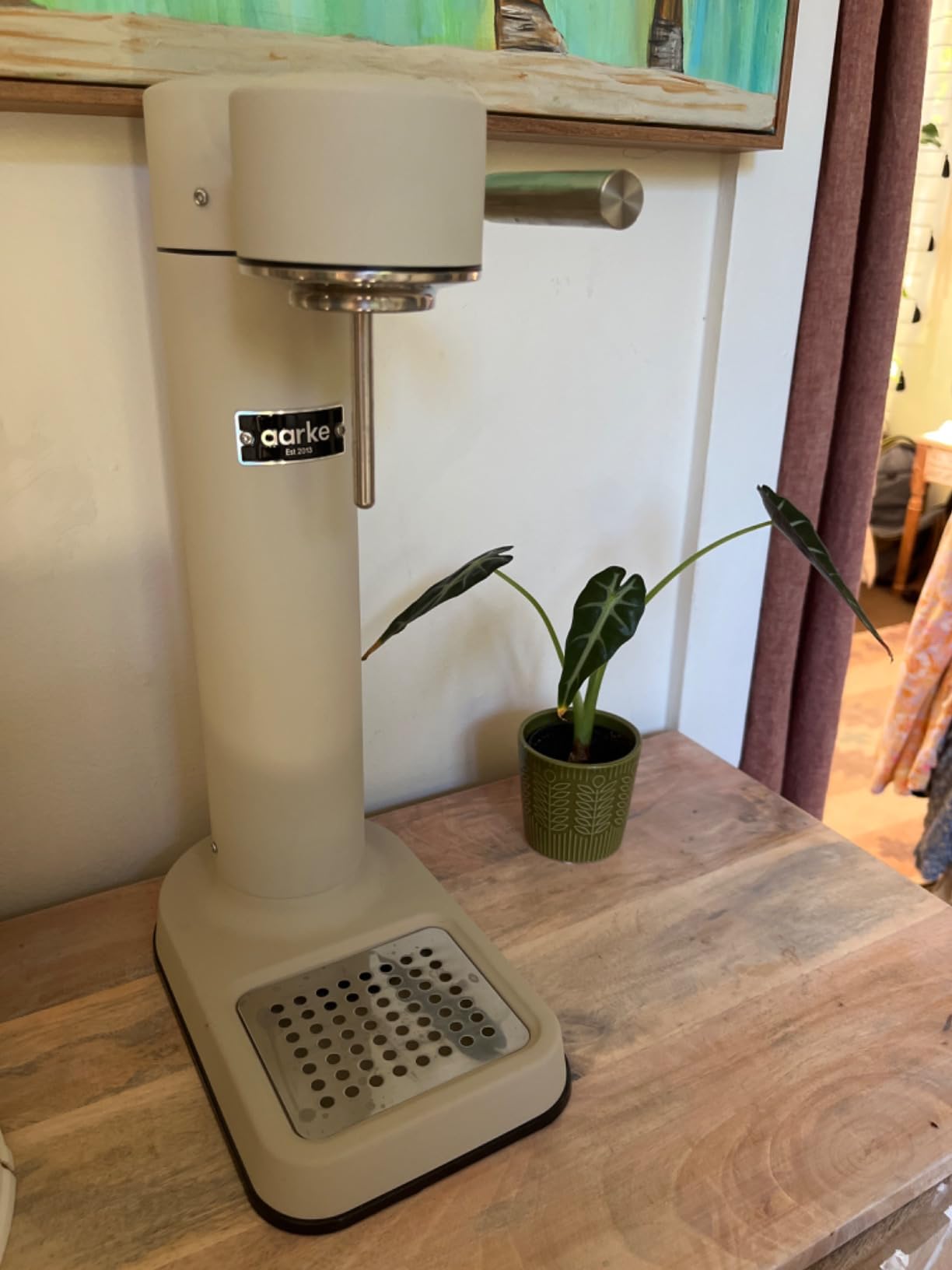Aarke Carbonator 3 - Sparkling Water Maker & CO2 Cylinder, Stainless Steel, Cordless Soda Maker for Home, BPA-free PET Bottle Included customer photo 2