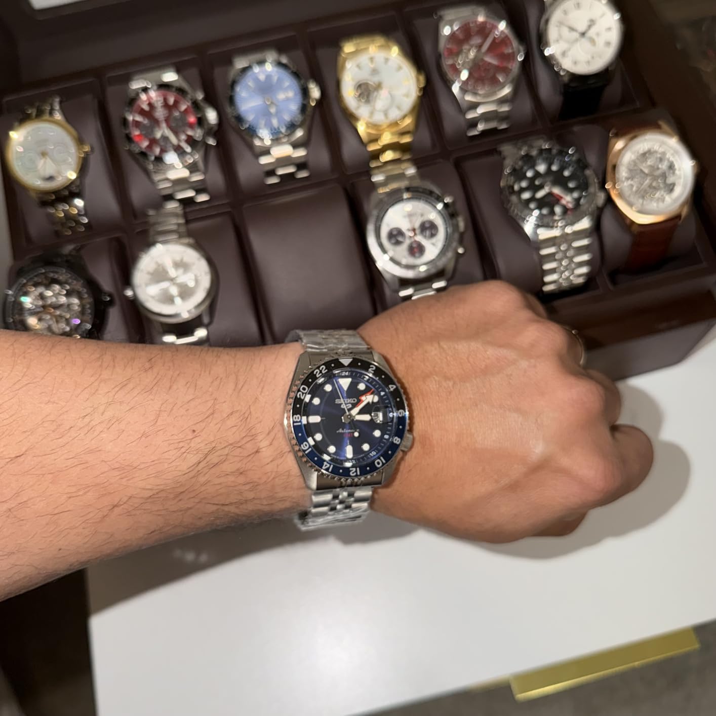 Men's Analogue Watch (Seiko 5 Sports GMT Re-Interpretation) customer photo 1