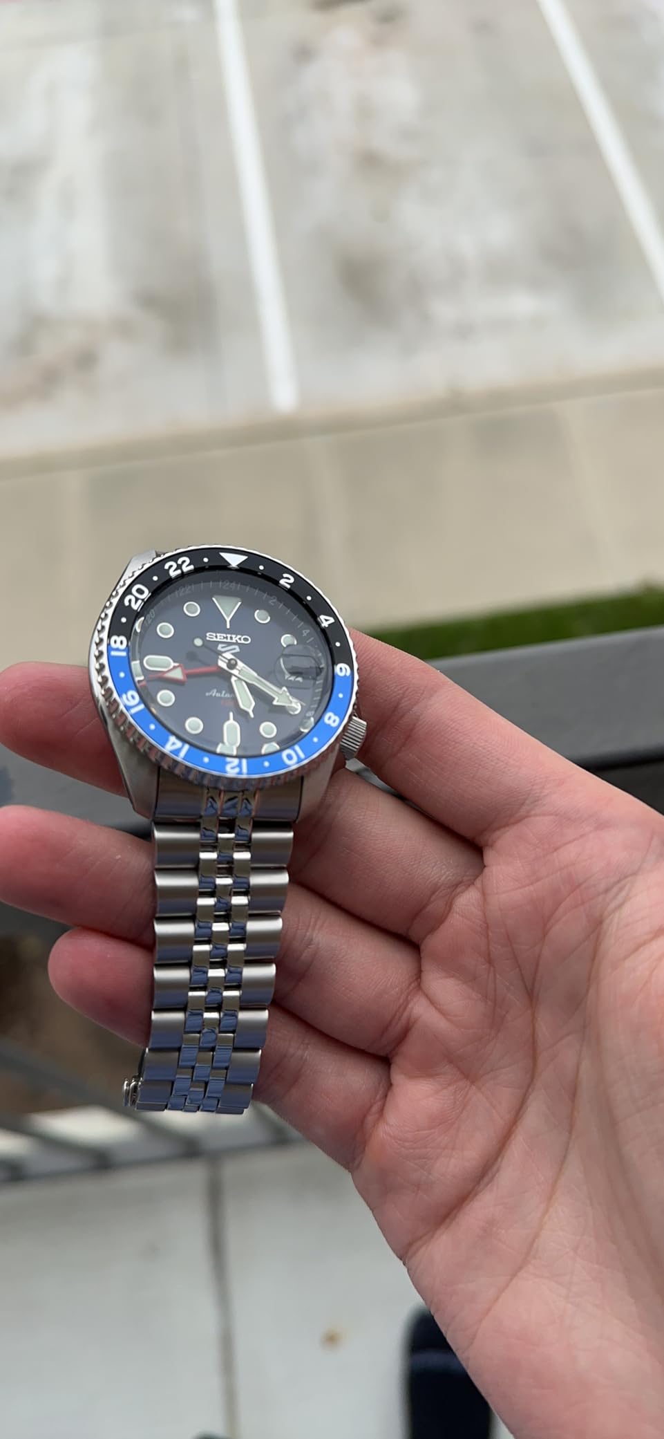 Men's Analogue Watch (Seiko 5 Sports GMT Re-Interpretation) customer photo 2