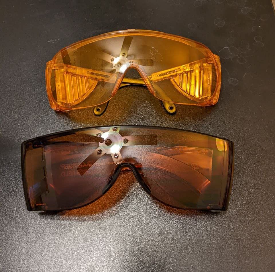 BluBlocker, StarShield Fit Over Sunglasses with Scratch Resistant Lens | Blocks 100% of Blue Light and UVA & UVB Rays | Retro | Gender Neutral for Men, Women, & Everyone | Blue Blocker | 2355K customer photo 2