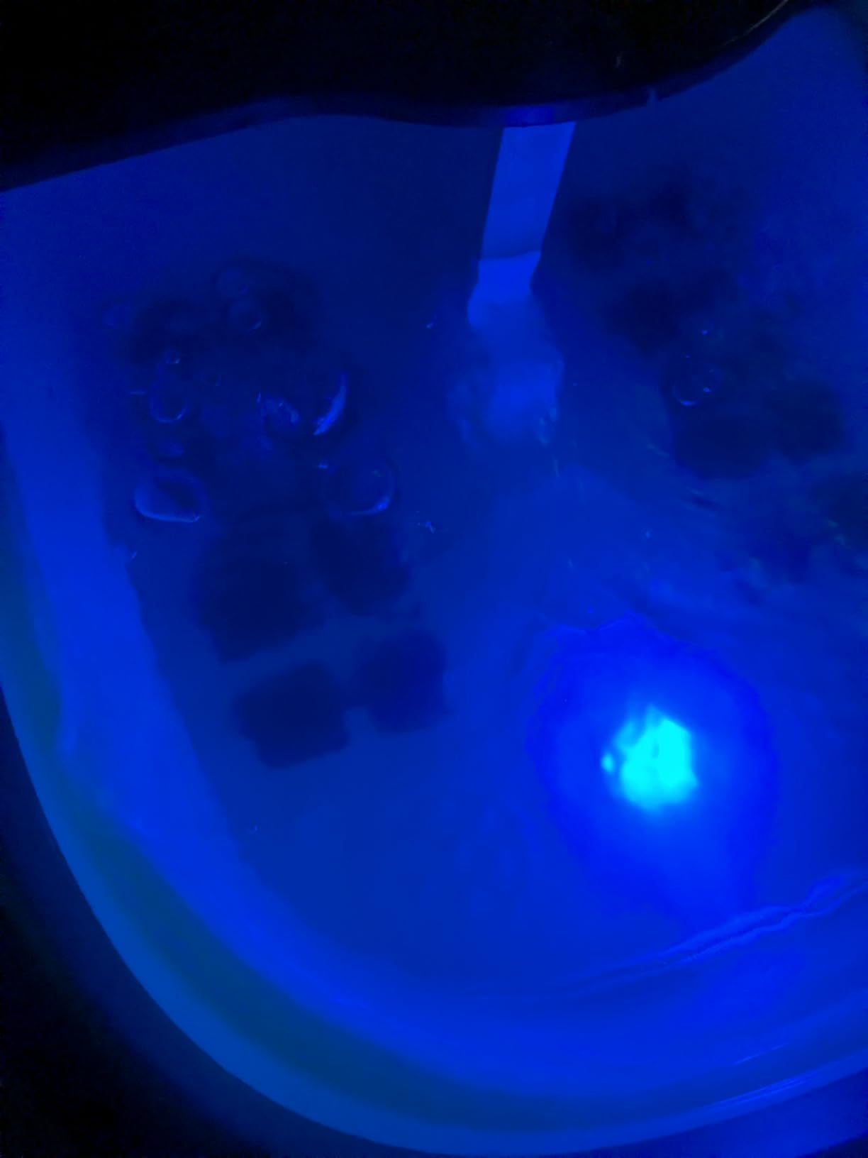 KNQZE Collapsible Foot Spa Bath with Heat & Remote Control, Bubble Massage, Temperature Control, Red Light customer photo 1