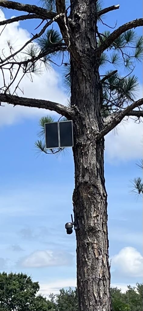 Xega 4G LTE Solar Cellular Security Camera, No WiFi Needed, 24/7 Recording | 20W Panel 20000mAh, 2K HD, Color Night Vision, PIR Detection, for Farms Off-grid Sites, 4G SIM Card Subscription Required customer photo 2