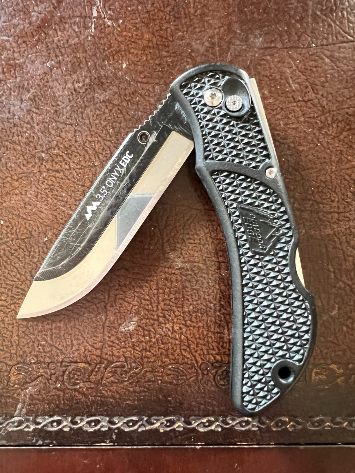 OUTDOOR EDGE Knives' RazorPro L Hunting Knife with Razor-Sharp Replaceable Blade features Non-Slip TRP Orange Handle, Belt Holster, & 30 Blades. Must-Have Field Dressing Knife for Your Hunting Gear customer photo 1