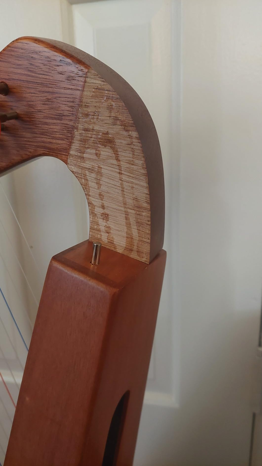 LOTKEY 19 Strings Harp, Solid Mahogany Harps 29'' W/Gig Bag,Tuning Wrench,Straps,Instruction for Professional Lyre Harp Player,Beginner,Adults F3 G3 A3 B3 C4 D4 E4 F4 G4 A4 B4 C5 D5 E5 F5 G5 A5 B5 C6 customer photo 2