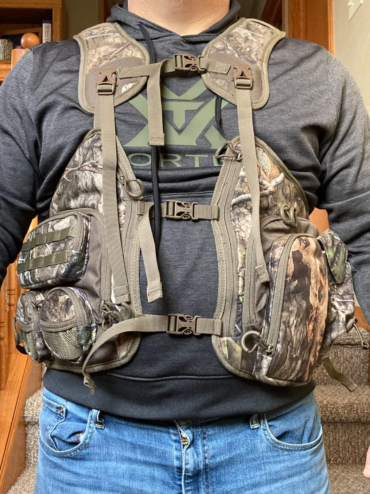 TR Turkey Vest for Hunting with Frame and Seat, Camo Hunting Vest with Kickstand, Memory Foam Cushion, Game Pouch & Multi-Pocket Storage Lightweight Adjustable Turkey Hunting Gear for Men Women customer photo 2