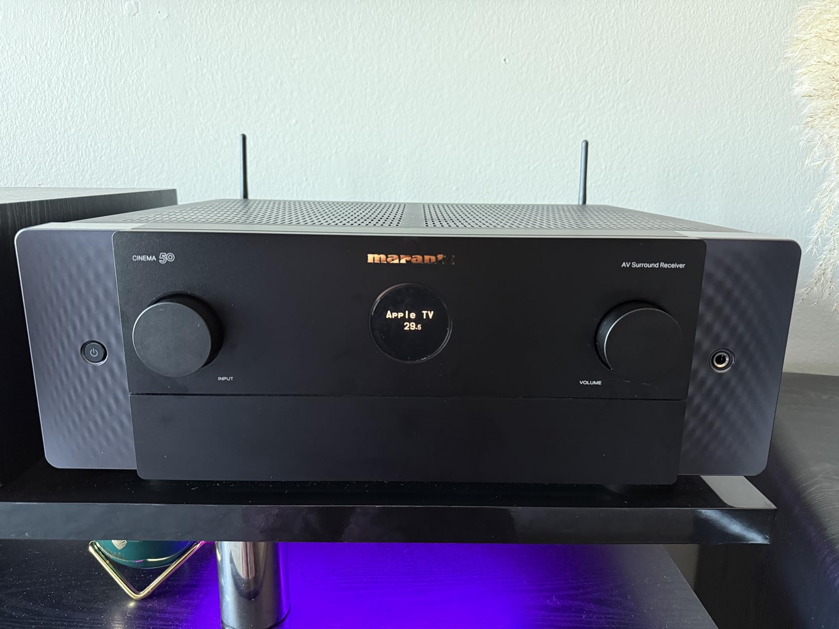 Marantz Cinema 50 Premium 9.4 Channel AV Receiver Powered by HEOS with Dolby Atmos, 110 W, 8K, and 6 HDMI Inputs customer photo 1