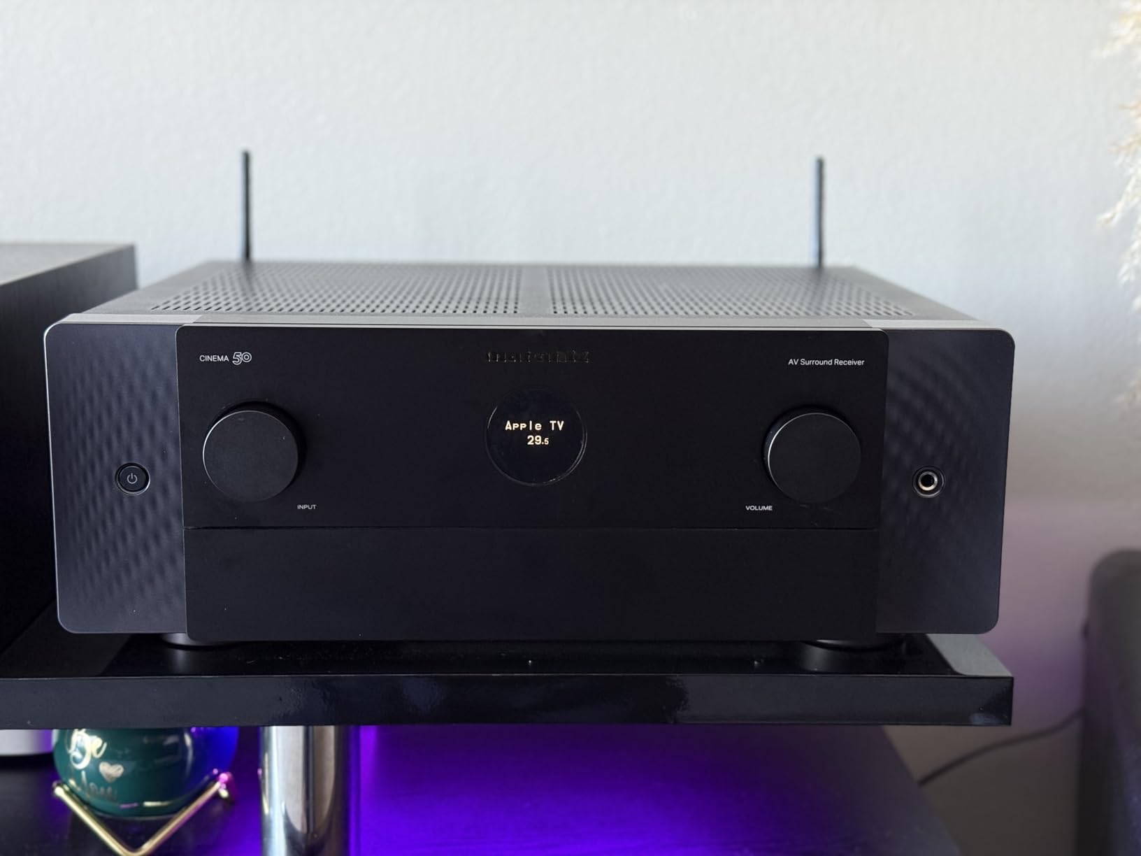 Marantz Cinema 50 Premium 9.4 Channel AV Receiver Powered by HEOS with Dolby Atmos, 110 W, 8K, and 6 HDMI Inputs customer photo 2