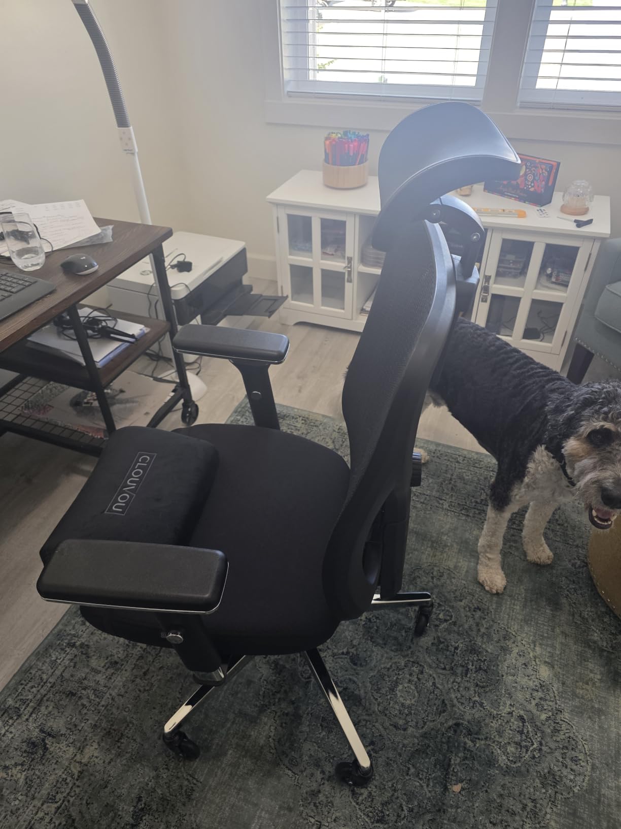 CleverSeat Ergonomic Office Chair Comfy [#1 in Tests] | Ergonomic Chair with Breathable Mesh Back | Computer Chair with wheels | Home Office Desk Chair with Headrest | For 330lbs customer photo 2