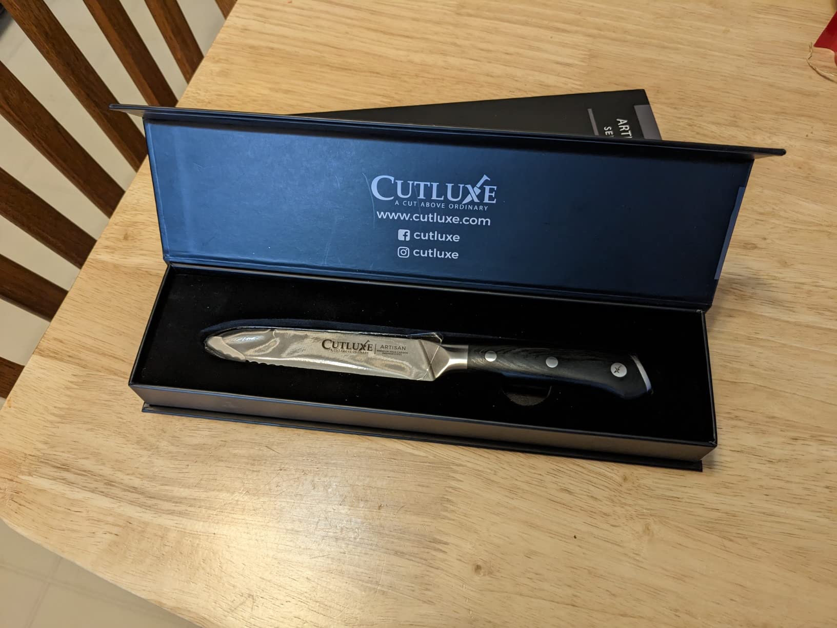 Cutluxe Serrated Tomato Knife - 5