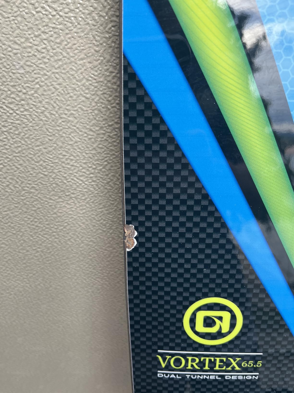O'Brien Vortex Combo Water Skis with Adjustable Bindings - Wide-Body Design for Easy Deep-Water Starts - Perfect for Beginners and Intermediate Riders customer photo 2