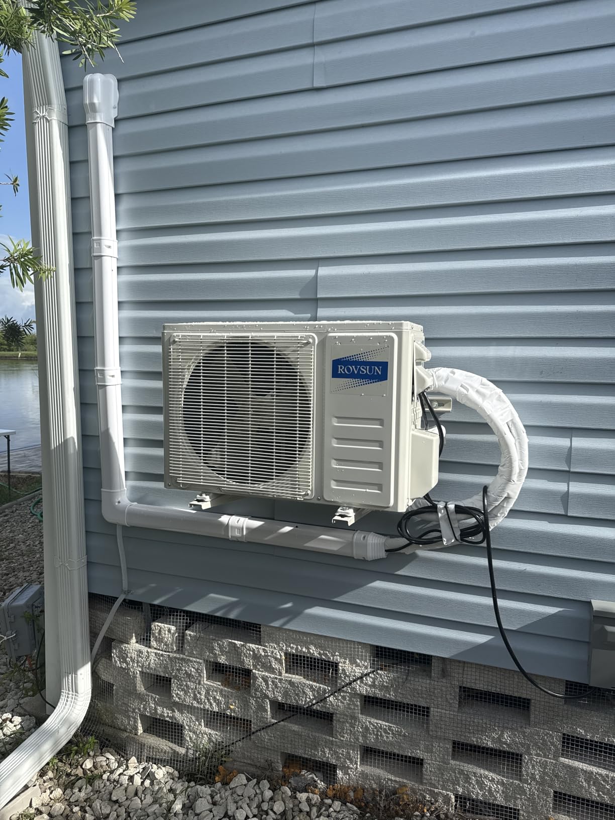 ROVSUN 9000 BTU Wifi Enabled Mini Split Air Conditioner & Heater with Inverter, 20 SEER2 Energy Saving 115V Ductless Split AC Unit with Pre-Charged Condenser, Heat Pump & Installation Kit customer photo 1