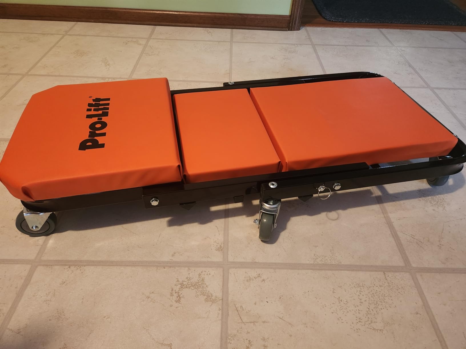 Pro-Lift Foldable Z Creeper - 2-in-1 Rolling Folding Car Creeper & Seat - 40