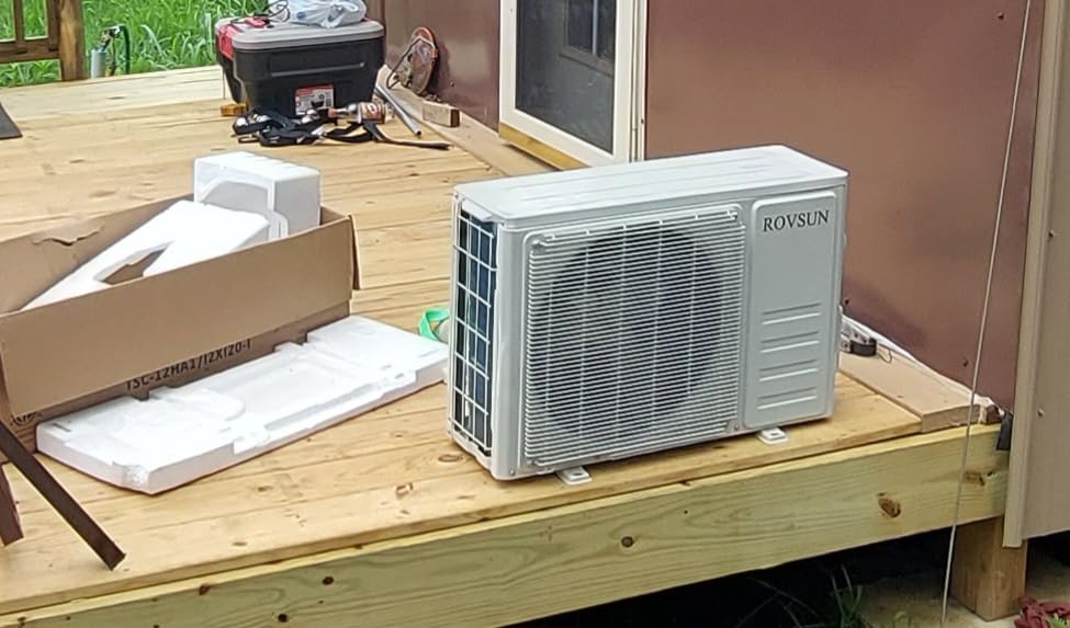 ROVSUN 12000 BTU Wifi Enabled Mini Split Air Conditioner & Heater with Inverter, 20 SEER2 Energy Saving 115V Ductless Split AC Unit with Pre-Charged Condenser, Heat Pump & Installation Kit customer photo 1